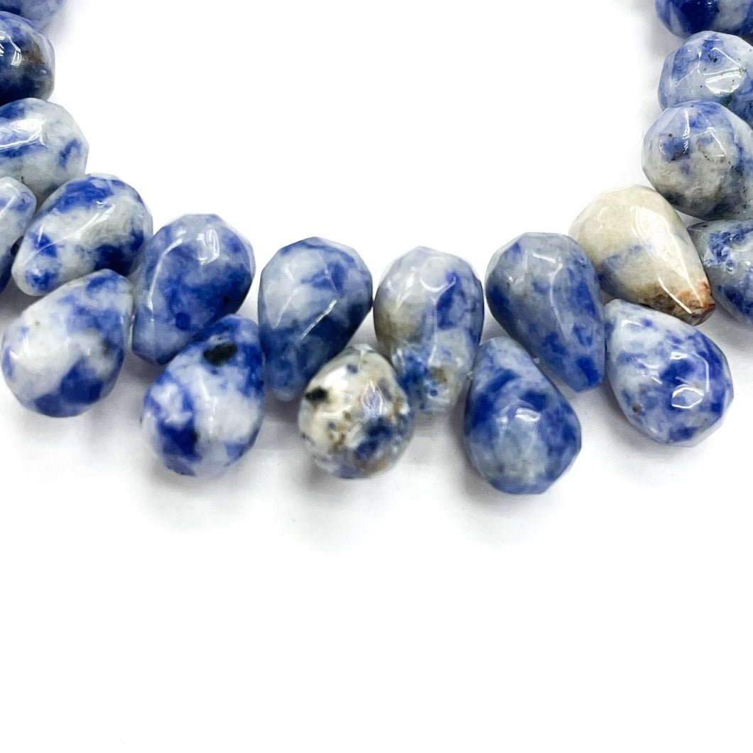 GOTA FACETADA | 8X13MM | SODALITA