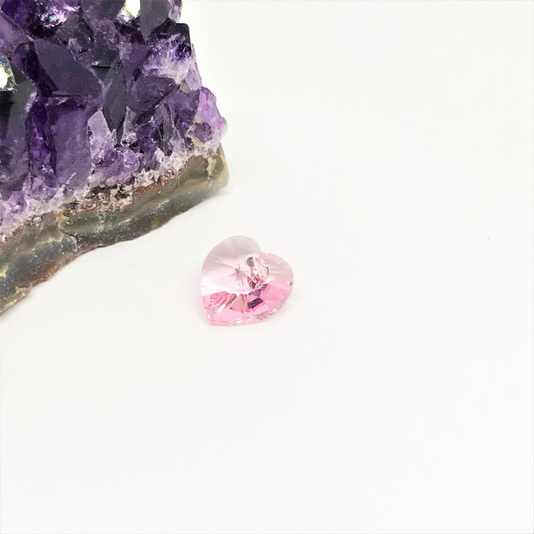 Swarovski Elements Corazón | 10mm | Light Pink (ST)