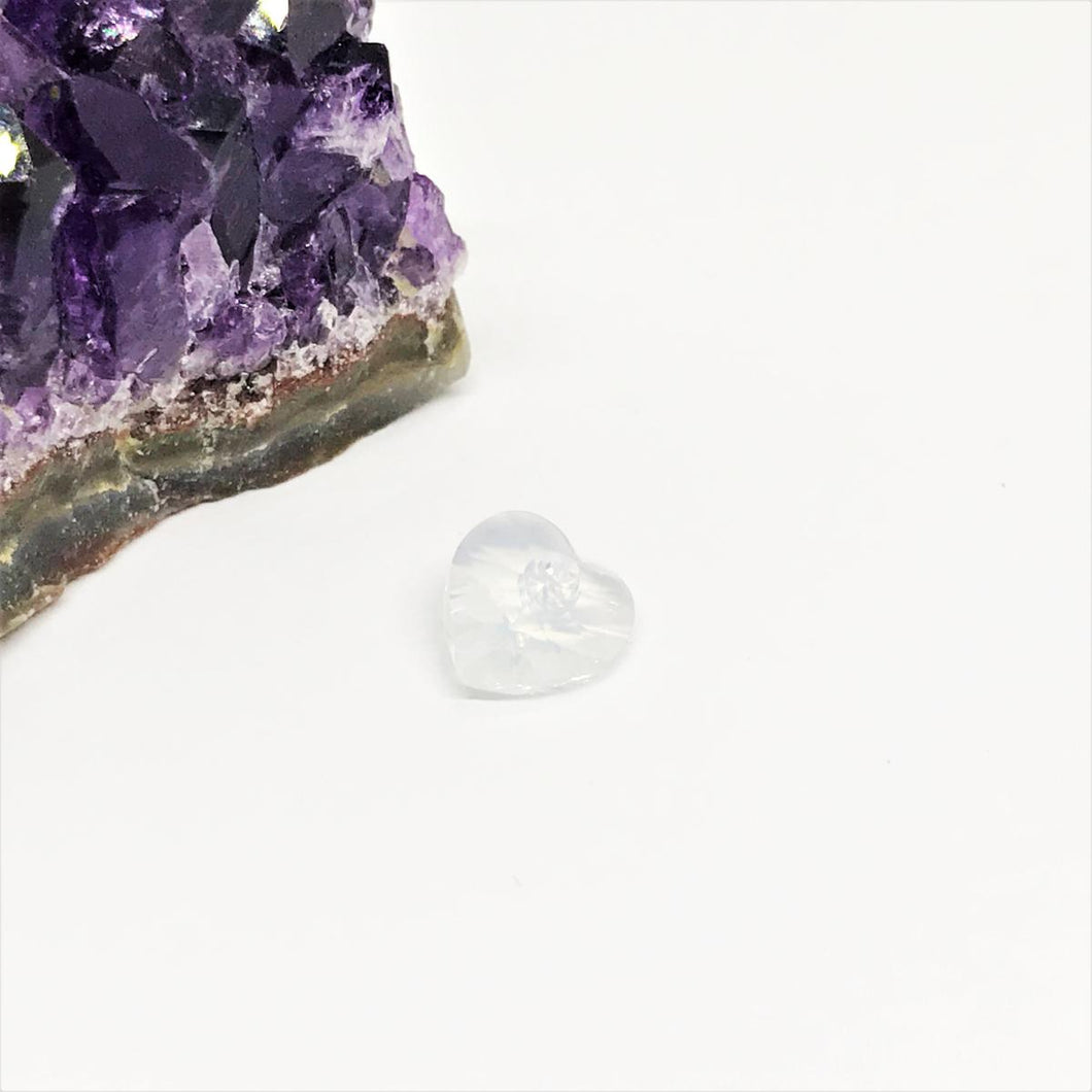 Swarovski Elements Corazón | 14mm | White Opal (ST)