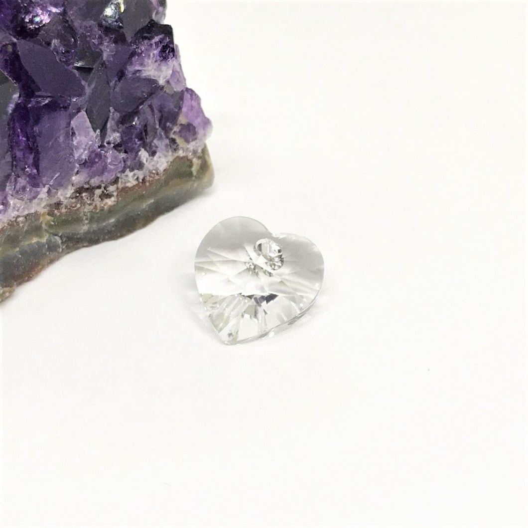 Swarovski Elements Corazón | 14mm | Transparente (ST)