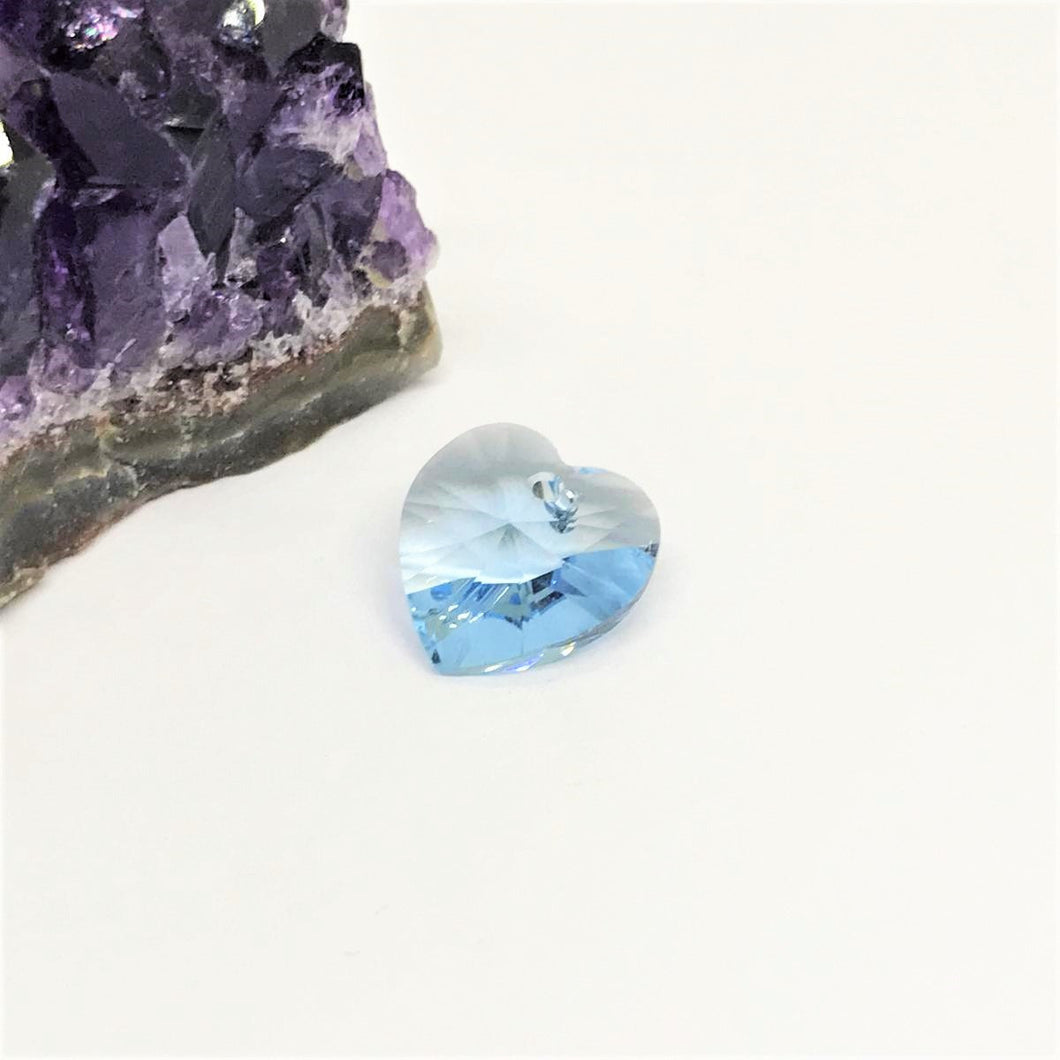 Swarovski Elements Corazón | 14mm | Celeste (ST)