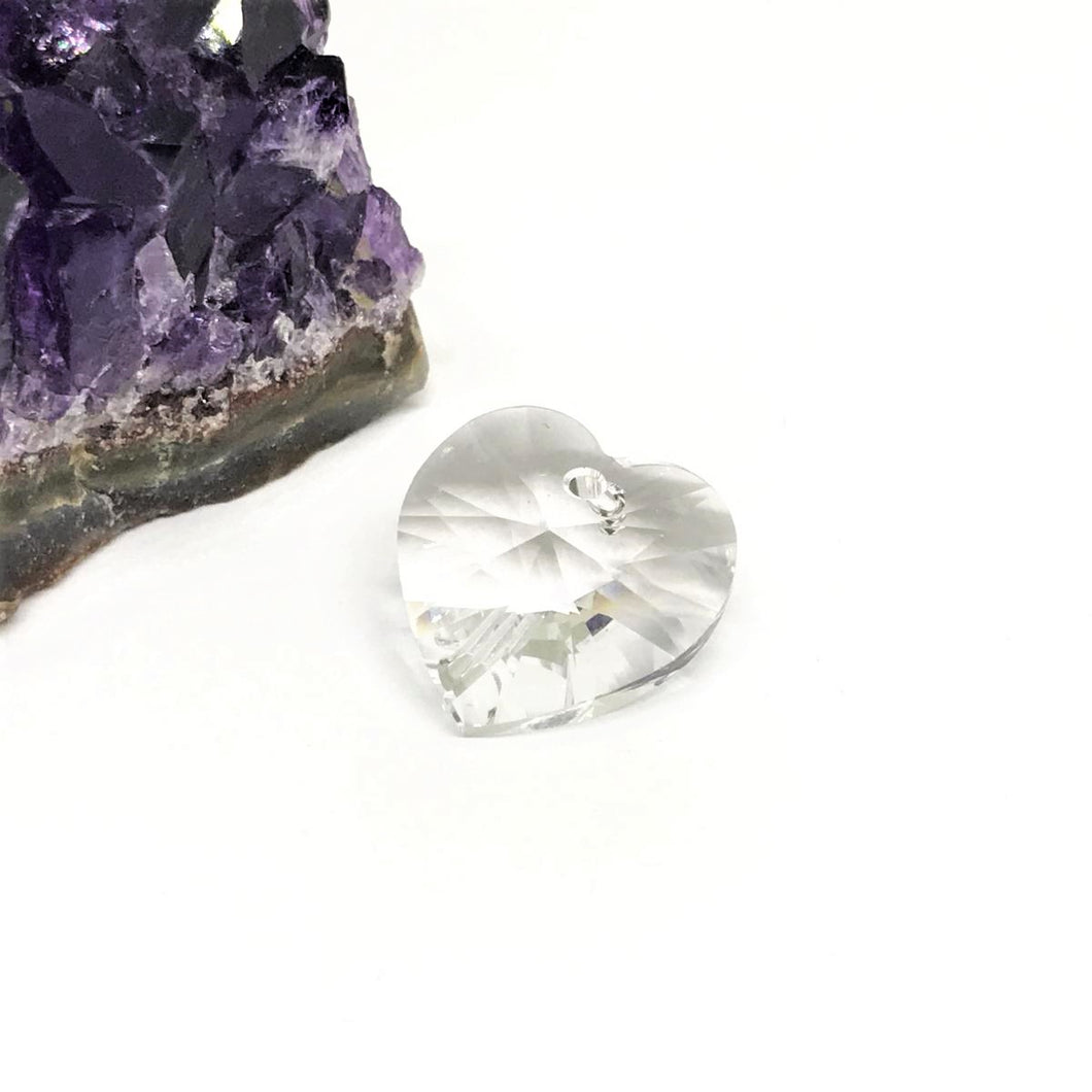 Swarovski Elements Corazón | 18mm | Crystal