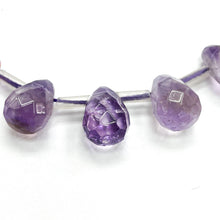Cargar imagen en el visor de la galería, GOTAS DE PIEDRA | 15X10MM | AMATISTA CLARA
