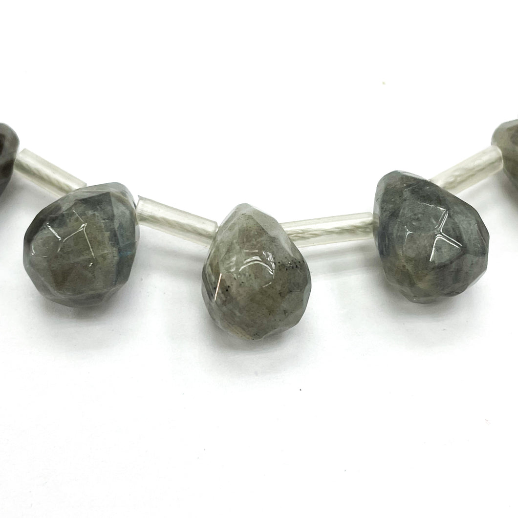 GOTAS DE PIEDRA | 15X10MM | LABRADORITA OSC
