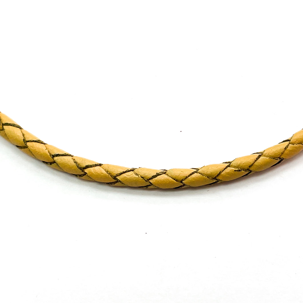 CUERO TRENZADO | 3MM | NUDE