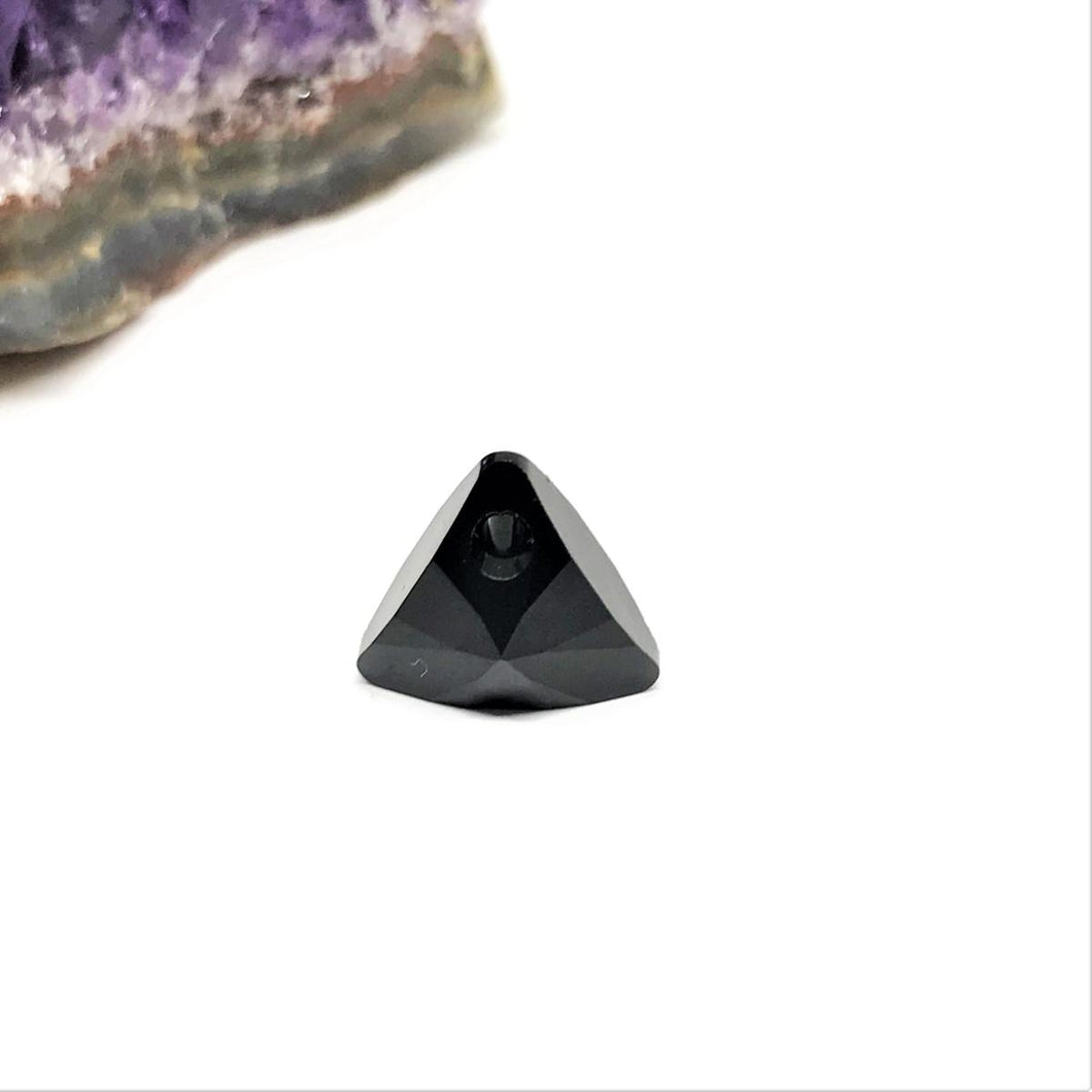 Swarovski Elements Triángulo | 12mm | Negro