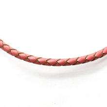 Cargar imagen en el visor de la galería, CUERO TRENZADO | 3MM | ROSA VIEJO
