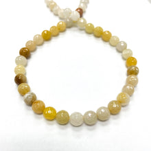 Cargar imagen en el visor de la galería, Agata Facetada | 8mm | Amarillo crema matizado (13-29B)
