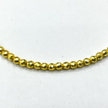Cargar imagen en el visor de la galería, Hematita Frost Facetada | 3mm | DORADO BRILLANTE (25-25C)
