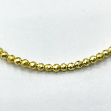 Cargar imagen en el visor de la galería, Hematita Frost Facetada | 3mm | DORADO MATTE (25-24C)
