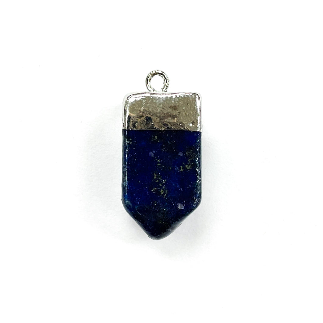 COLGANTE DE PIEDRA | PUNTA GRUESA | 20X10MM | LAPISLAZULI