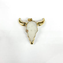 Cargar imagen en el visor de la galería, COLGANTE DE TORO | 45MM | DORADO
