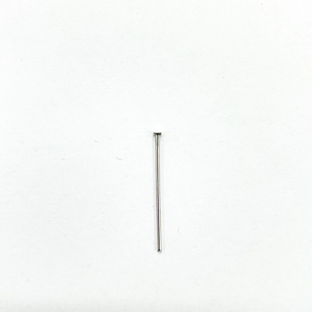 ACCESORIOS ACERO | VASTAGO CON TOPE | 2CM | 6GR