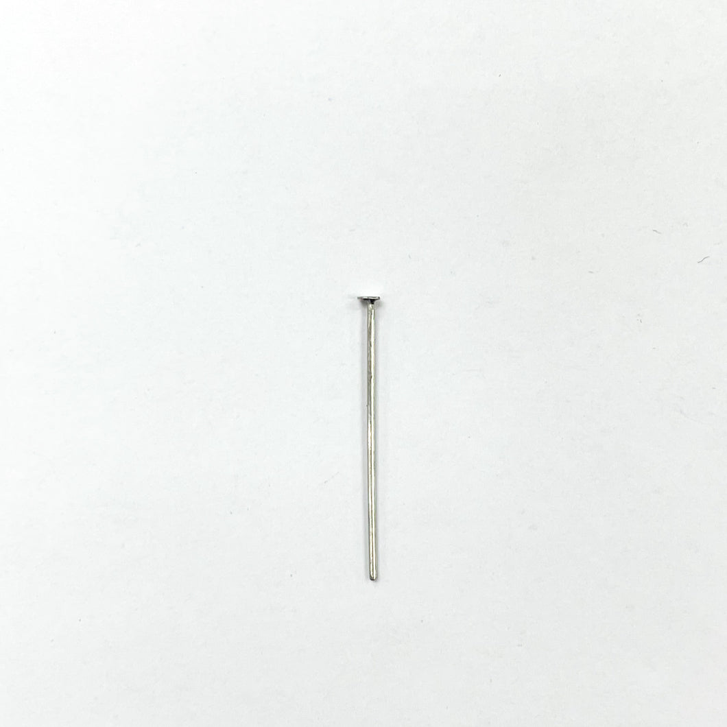 ACCESORIOS ACERO | VASTAGO CON TOPE | 2.5CM | 6GR