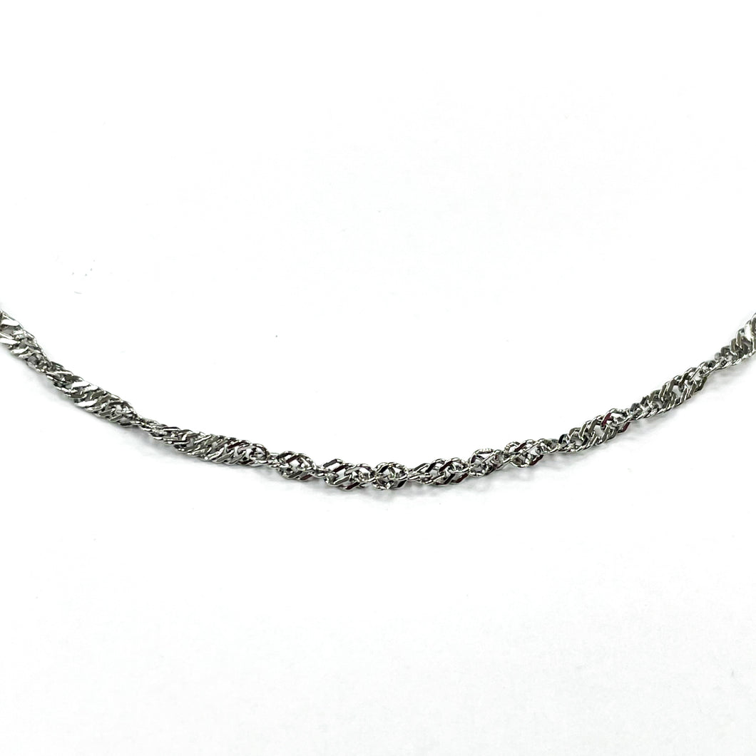 ACCESORIOS ACERO | CADENA | #4 PLATEADO