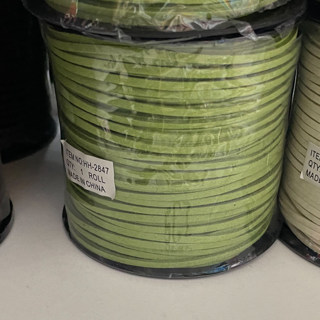 GAMUZA | CONO 90 MTS | VERDE PISTACHO