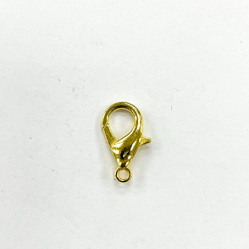 BROCHE | LANGOSTA | DORADO | 12MM | 8 UNIDADES