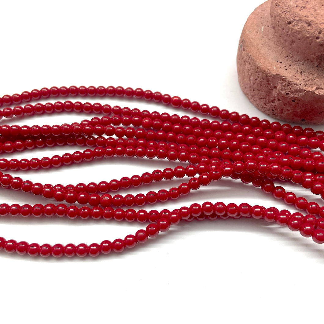 JADE ROJO MEDIO | 4MM