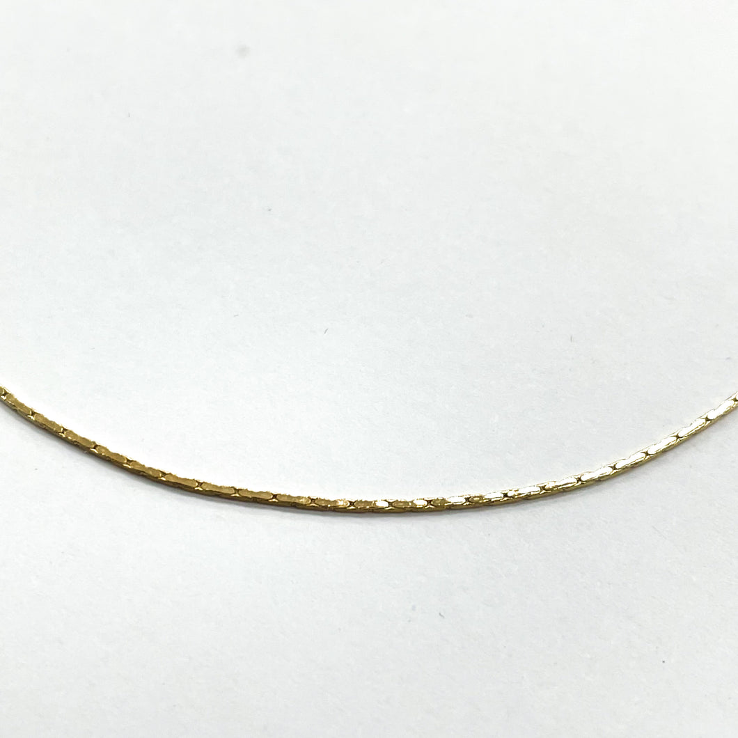 CADENA FANTASIA | COBRA | 0.7MM | DORADO (HH-428)