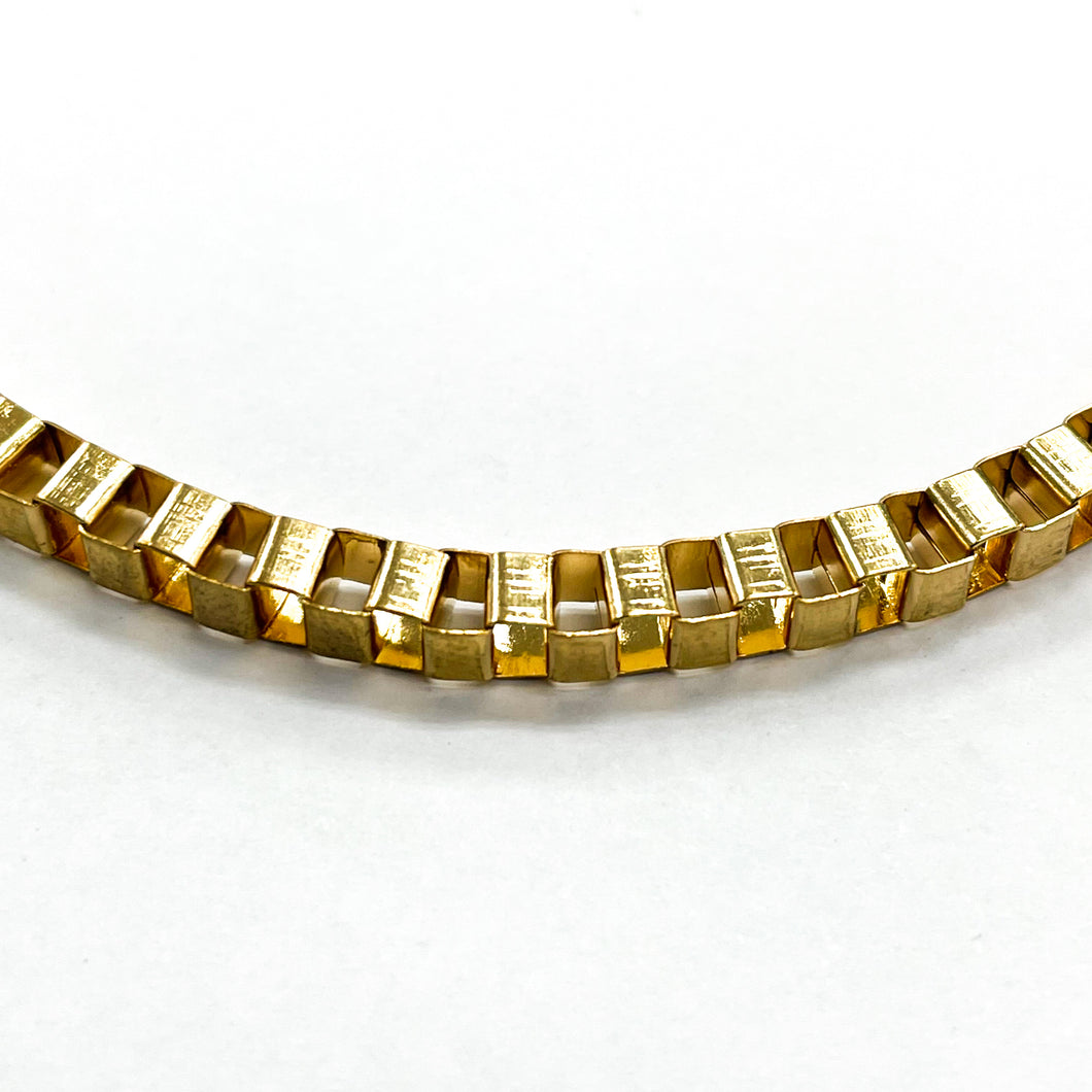 CADENA FANTASIA | VENECIANA | 4MM | DORADO (YH-8915)