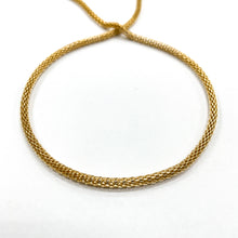 Cargar imagen en el visor de la galería, CADENA FANTASIA | MALLA TUBULAR | 3.2MM | DORADO (YH-4045)
