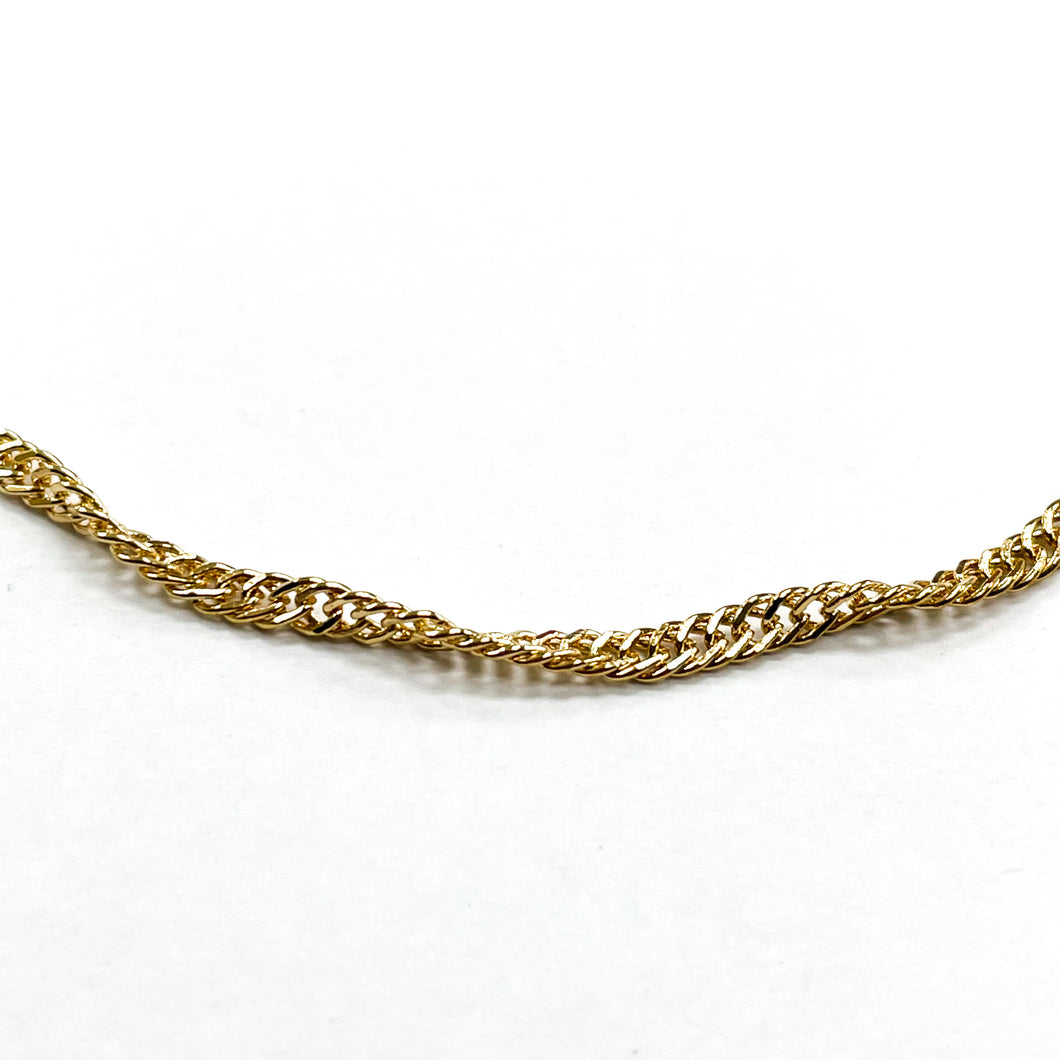 CADENA FANTASIA | SINGAPUR | 2MM | DORADO (YH-4384)