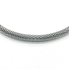 Cargar imagen en el visor de la galería, CADENA FANTASIA | MALLA TUBULAR | 4.2MM | PLATEADO (YH-4045)
