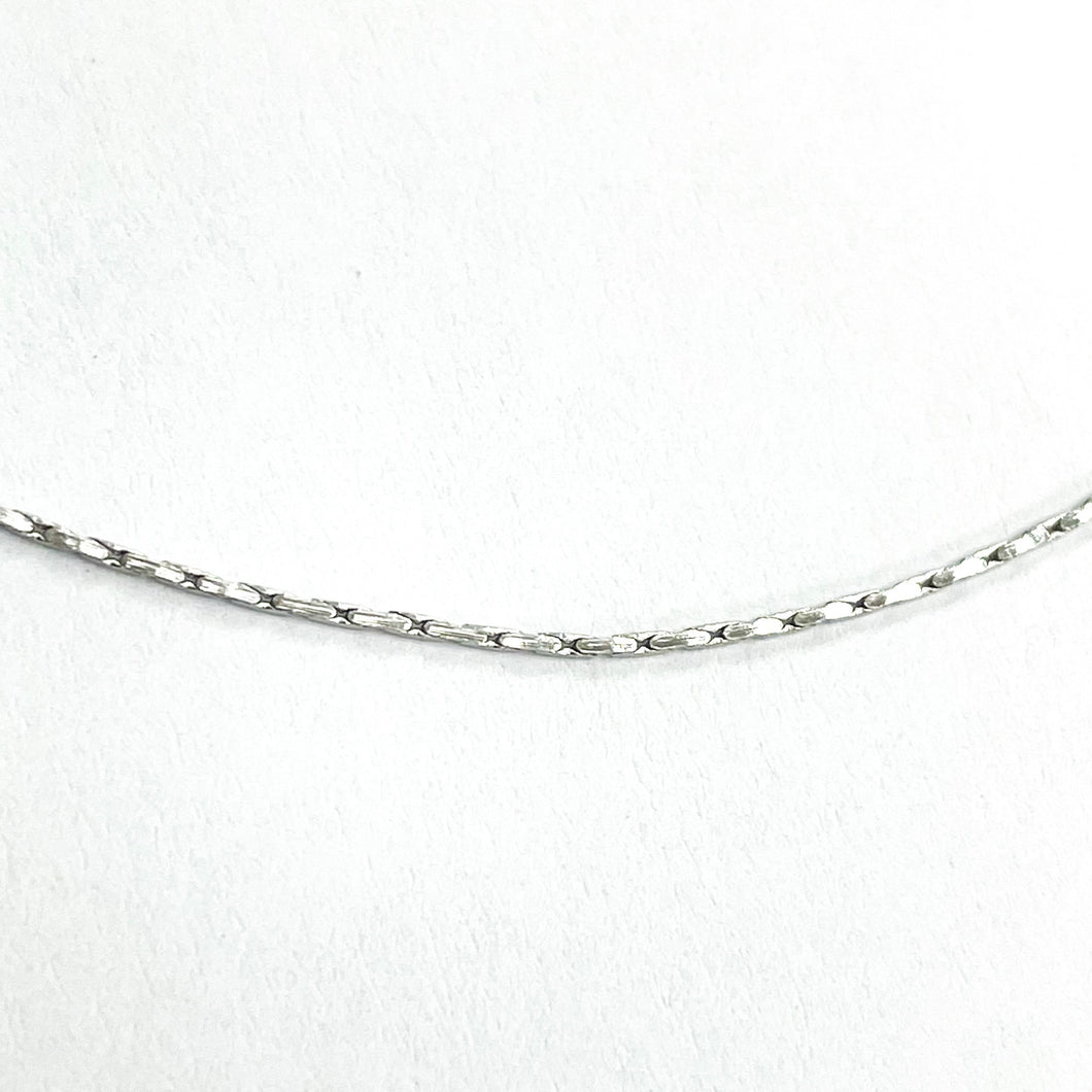 CADENA FANTASIA | COBRA | 0.7MM | PLATEADO (HH-428)