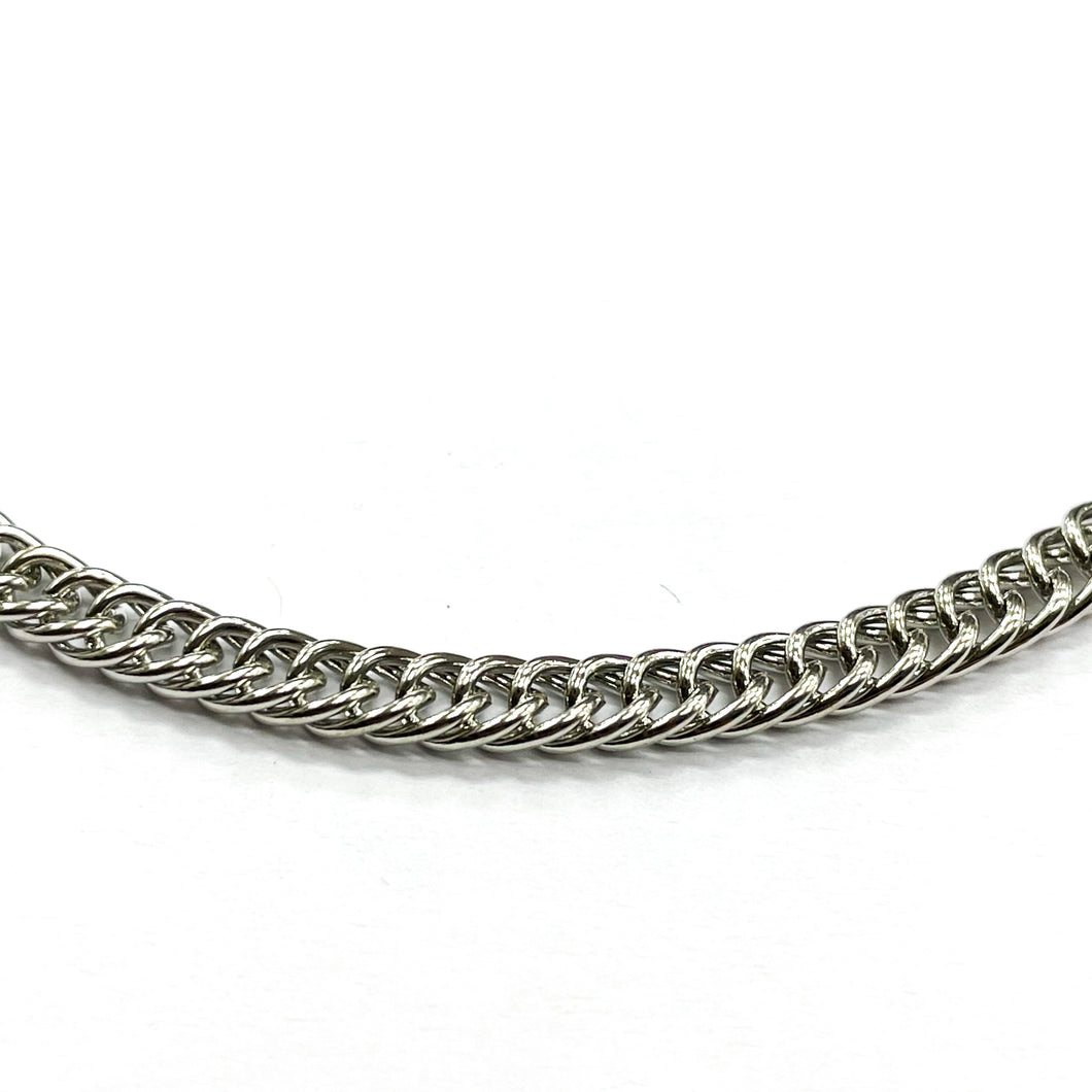 CADENA FANTASIA | ALARGUE DOBLE | 4.4MM | PLATEADO (YH-4050)