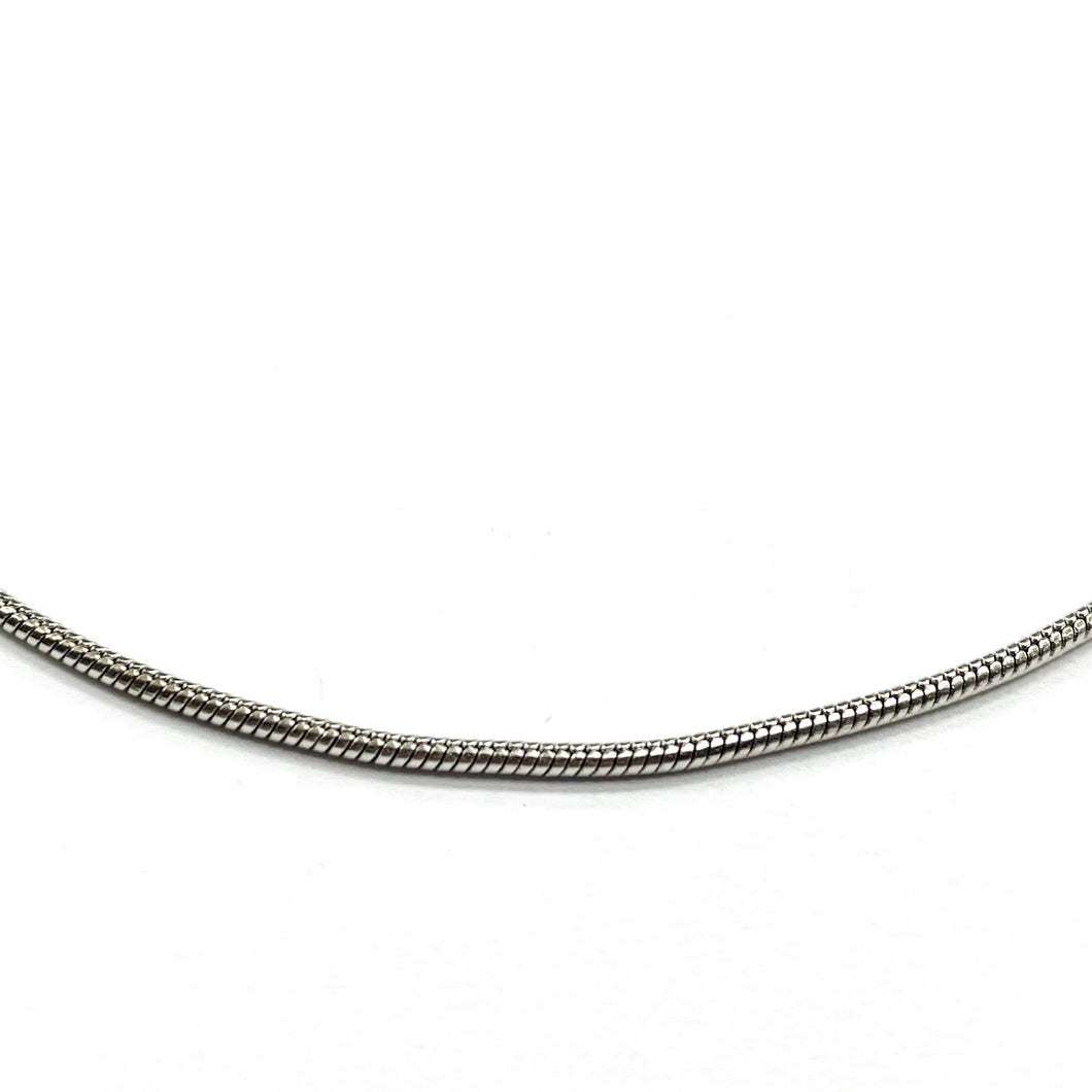 CADENA FANTASIA | SERPIENTE | 1.4MM | PLATEADO (YH-9644)