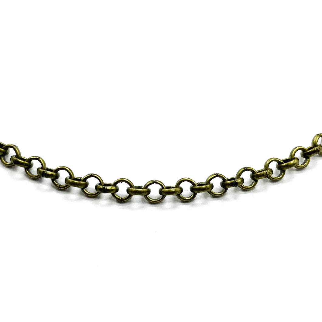 CADENA FANTASIA | BELCHER | 3.2MM | ENVEJECIDO (YH-4378)