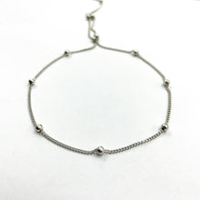 Cargar imagen en el visor de la galería, CADENA FANTASIA | CUBANA CON BOLITA | 1.5MM | PLATEADO (HH-3727)
