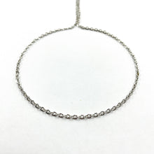 Cargar imagen en el visor de la galería, CADENA FANTASIA | FORZADA PLANA | 2.3MM | PLATEADO (YH-9643)
