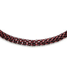 Cargar imagen en el visor de la galería, CADENA FANTASIA | MALLA PLANA | 2.6X4.2MM | BURDEO (YH-6128)
