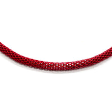 Cargar imagen en el visor de la galería, CADENA FANTASIA | MALLA TUBULAR | 3.2MM | ROJO (YH-6129)
