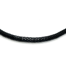 Cargar imagen en el visor de la galería, CADENA FANTASIA | MALLA TUBULAR | 3.2MM | NEGRO (YH-6129)
