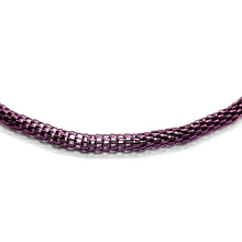Cargar imagen en el visor de la galería, CADENA FANTASIA | MALLA TUBULAR | 3.2MM | LILA OSCURO (YH-6129)
