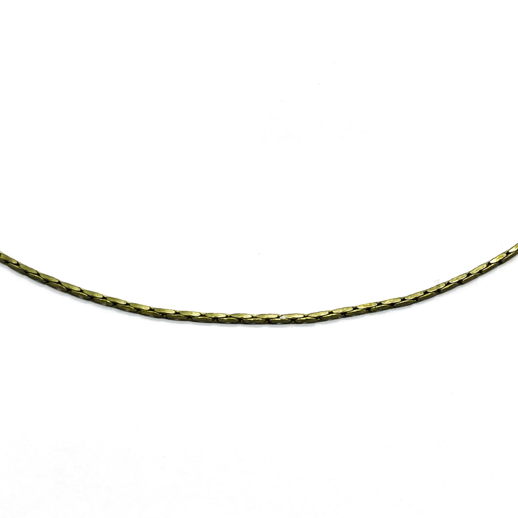 CADENA FANTASIA | COBRA | 0.7MM | ENVEJECIDO (HH-428)