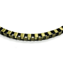 Cargar imagen en el visor de la galería, CADENA FANTASIA | VENECIANA | 4MM | ENVEJECIDO (YH-8915)
