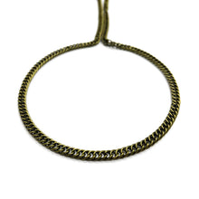 Cargar imagen en el visor de la galería, CADENA FANTASIA | ALARGUE DOBLE | 4.4MM | ENVEJECIDO (YH-4050)
