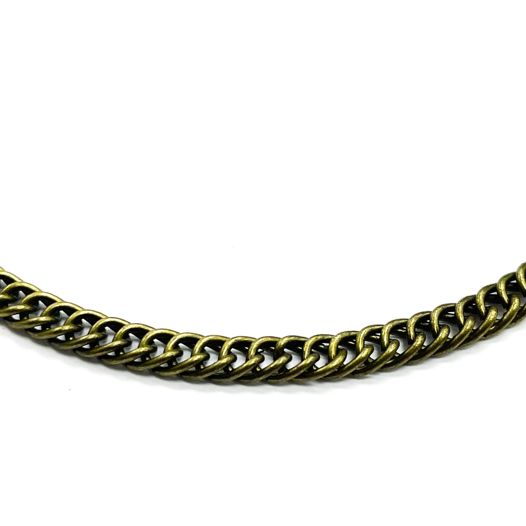 CADENA FANTASIA | ALARGUE DOBLE | 4.4MM | ENVEJECIDO (YH-4050)