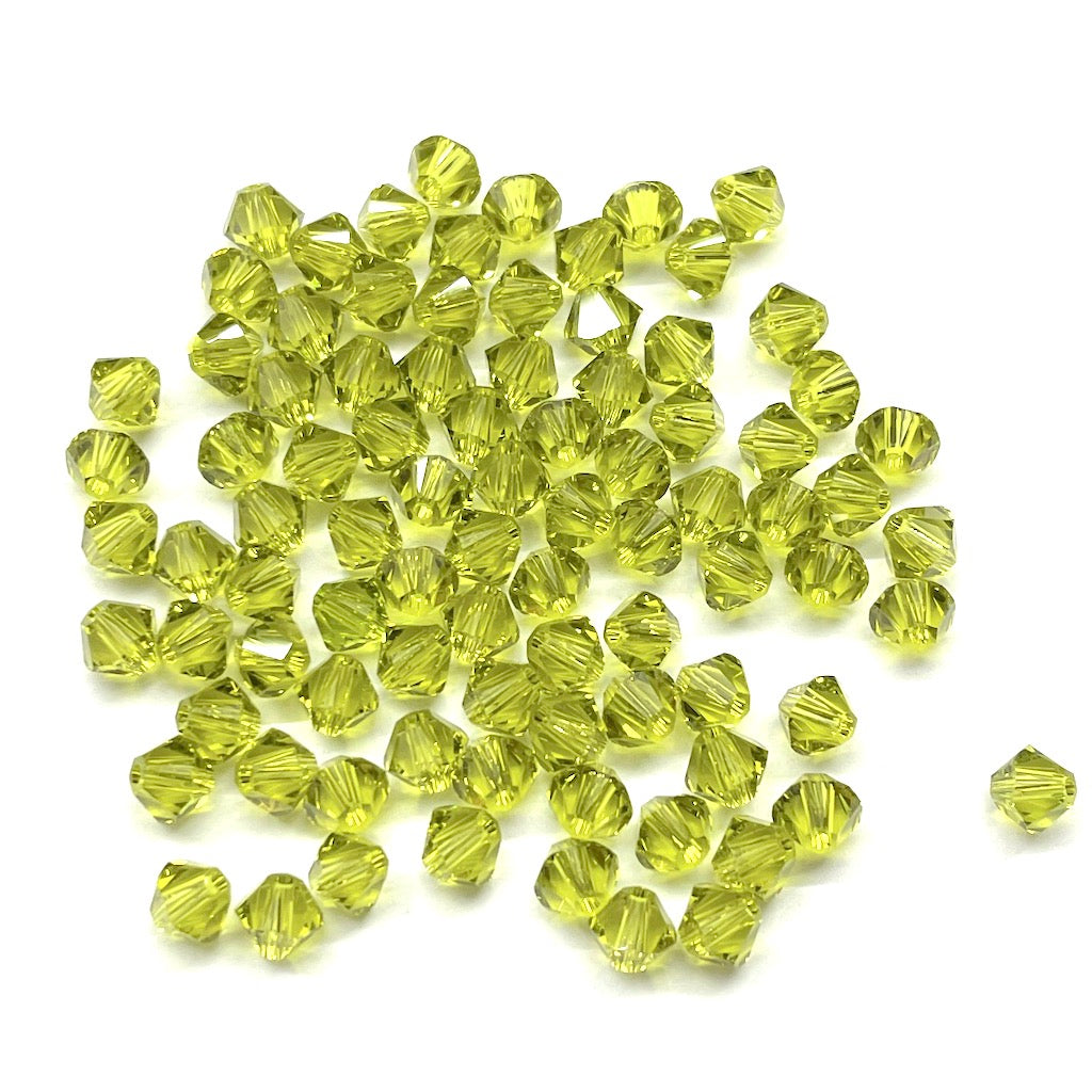 Bead Swarovski Crystals | 4mm | C4 ST #252 | 25u | Verde oliv