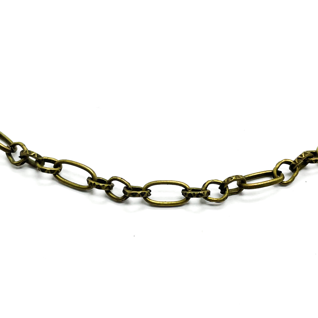 CADENA FANTASIA | TRADICIONAL 3X1 | 3.3MM | ENVEJECIDO (YH-8917)