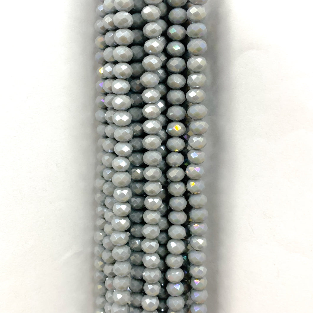 Cristal chato | 6 mm | Gris matte tornasol 4