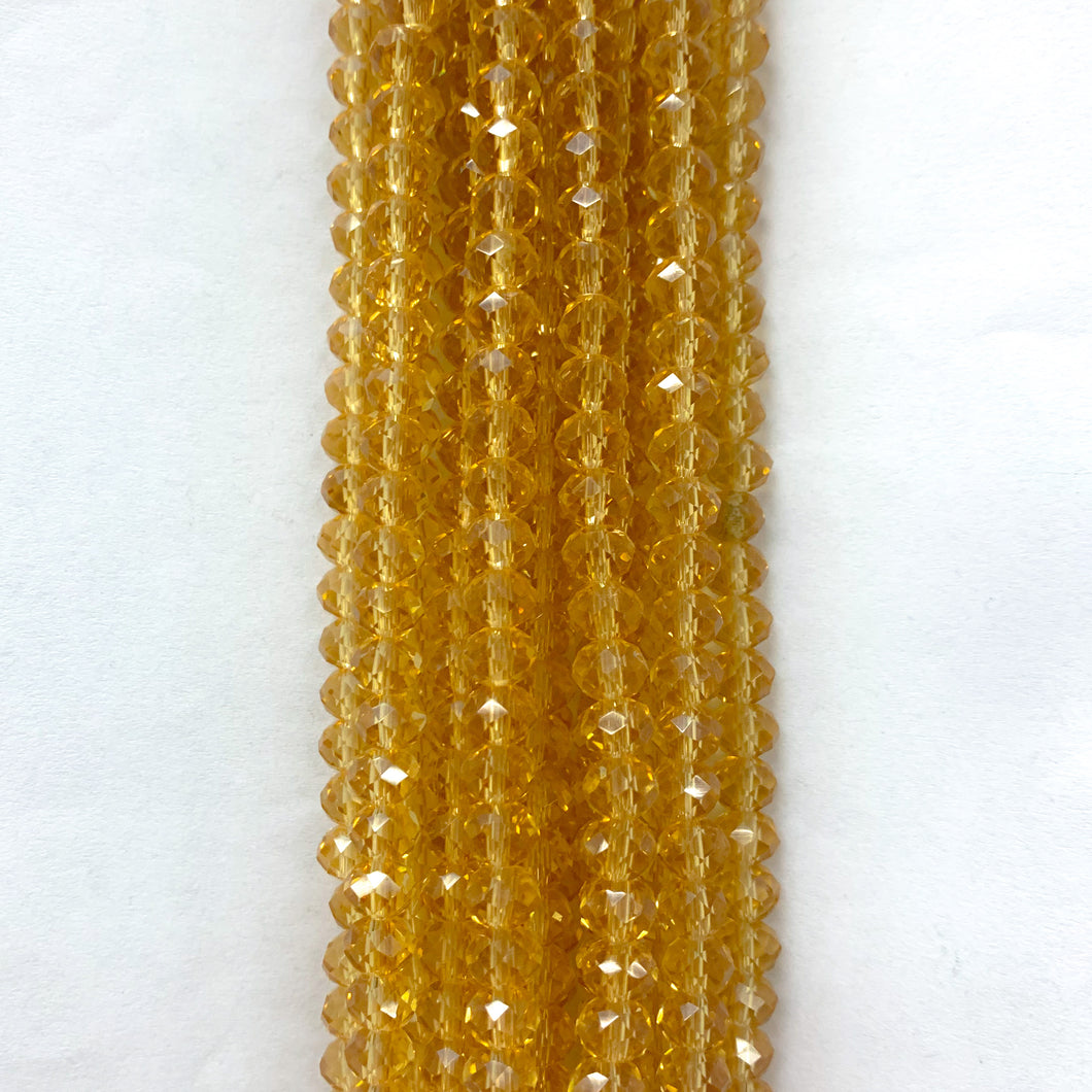 Cristal chato | 6 mm | Beige Traslucido 85