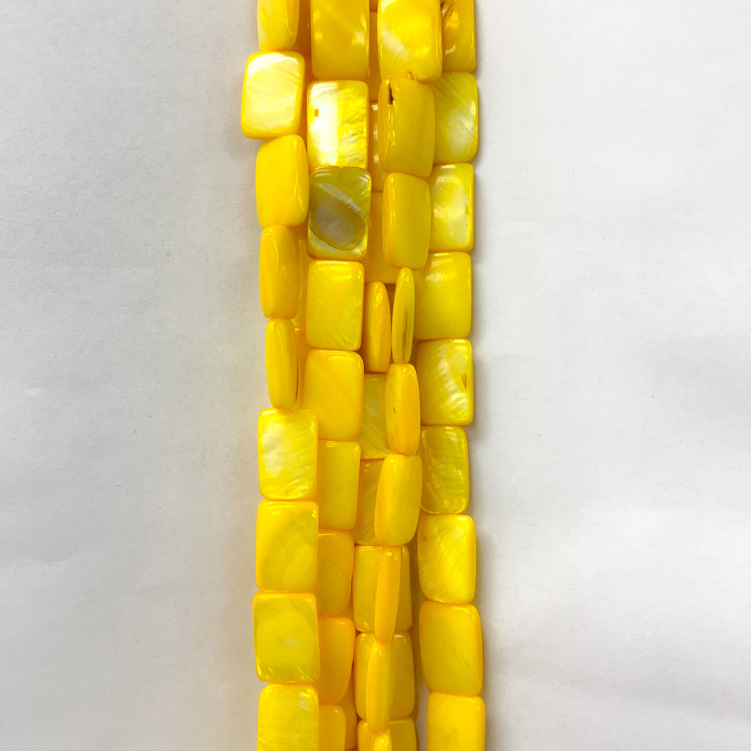 RECTANGULO DE NACAR | 15X10MM | AMARILLO (9-45X)