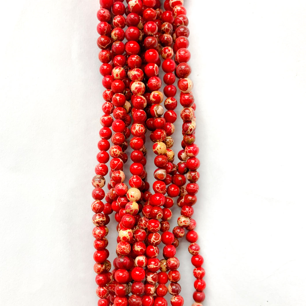 JASPE IMPERIAL | ROJO 1 | 4MM (7-21E)