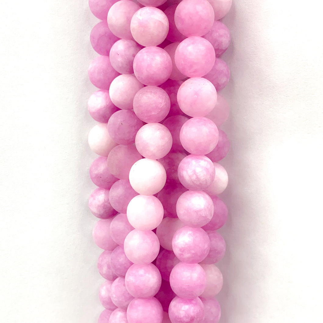 AGATA MATTE | 10MM | ROSA MALVA