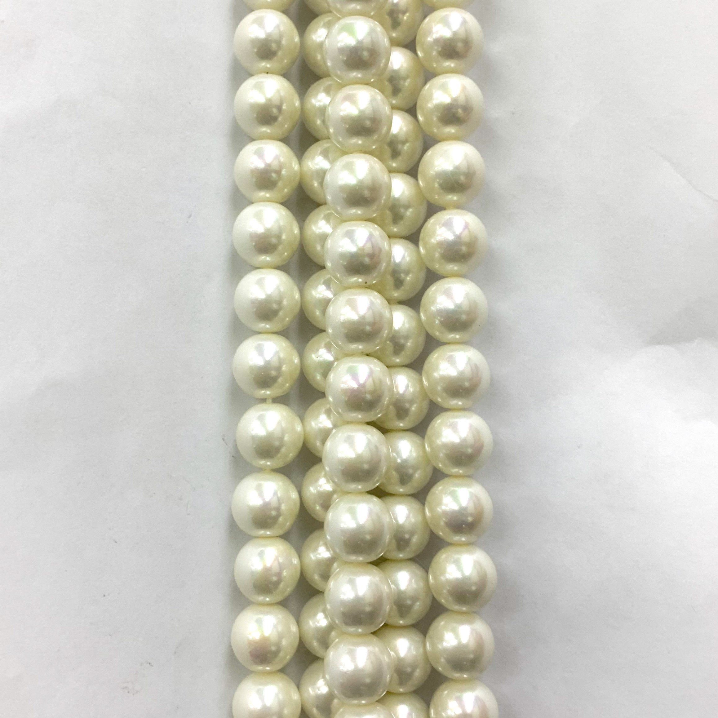 PERLA SHELL | 10MM | BLANCO (10-22U) – CrystalStone