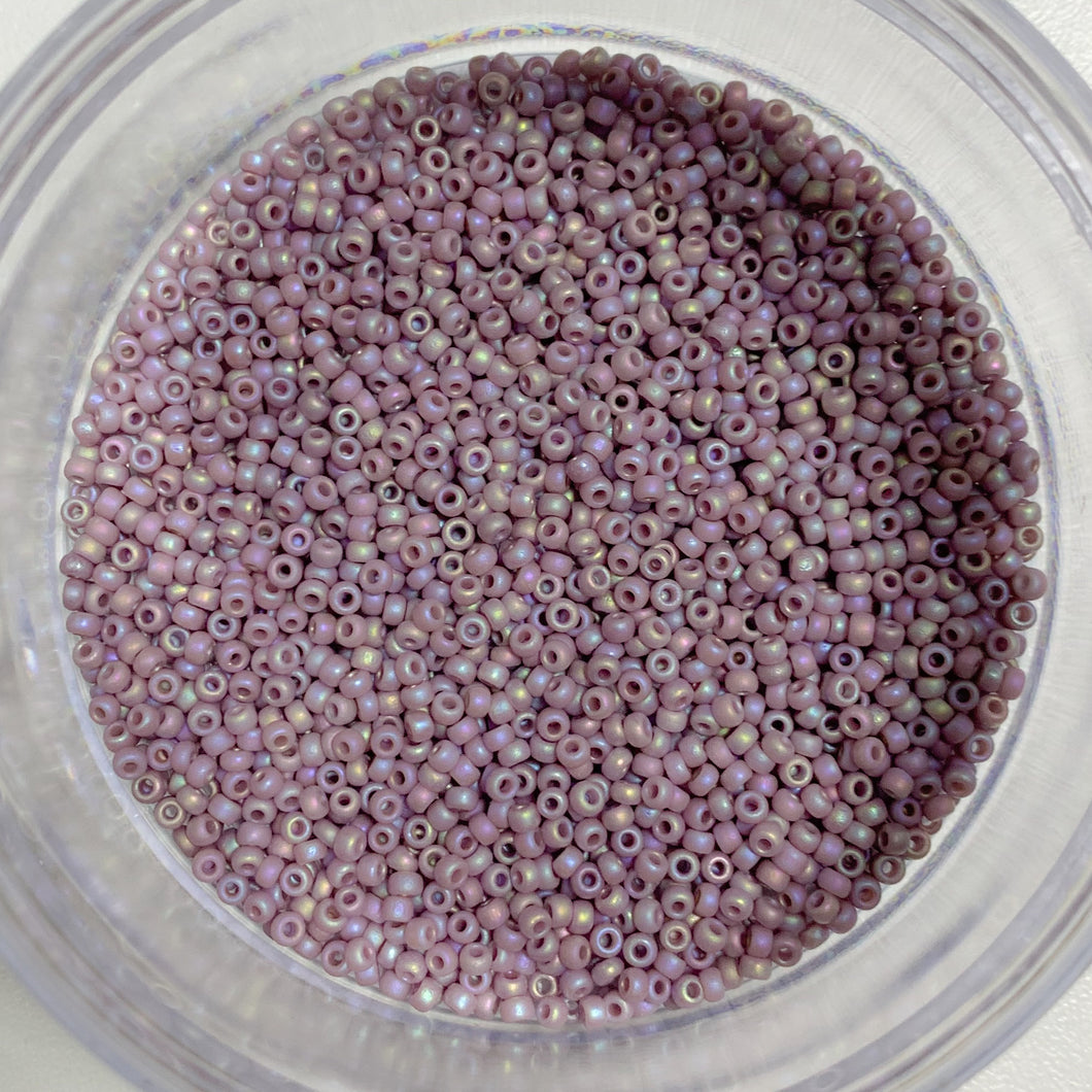 Miyuki Round Rocailles 11/0 | 410FRRR | Lila Frost